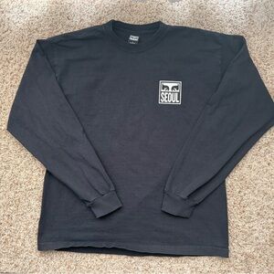 OBEY Black Long Sleeve Graphic Tee